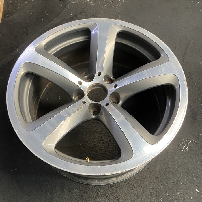 19" BMW 650i 06-10 19x9 , 5 spoke, solid spoke Original OEM Wheel Rim - - View 7