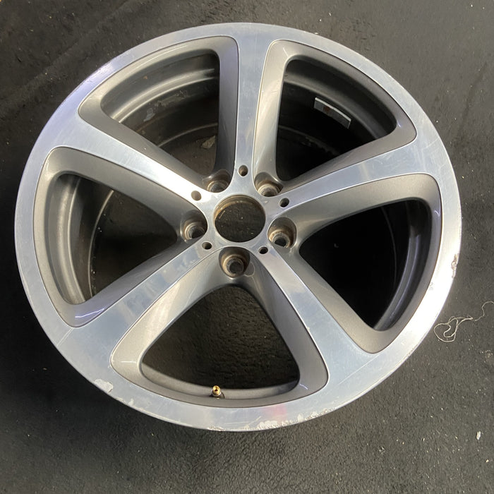 19" BMW 650i 06-10 19x8.5 , 5 spoke, solid spoke Original OEM Wheel Rim - - View 7