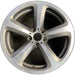 19" BMW 650i 06-10 19x8.5 , 5 spoke, solid spoke Original OEM Wheel Rim - - Front View