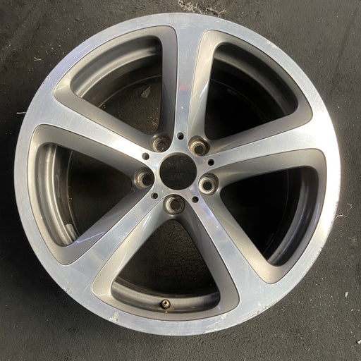 19" BMW 650i 06-10 19x8.5 , 5 spoke, solid spoke Original OEM Wheel Rim - - Additional View