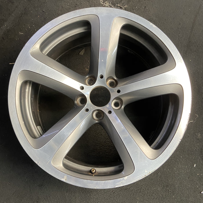 19" BMW 650i 06-10 19x8.5 , 5 spoke, solid spoke Original OEM Wheel Rim - - Additional View