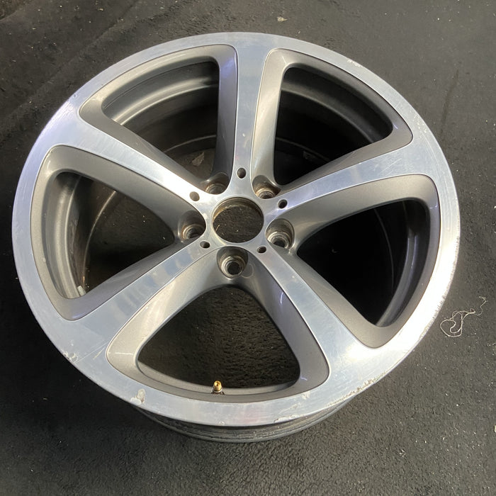 19" BMW 650i 06-10 19x8.5 , 5 spoke, solid spoke Original OEM Wheel Rim - - View 7