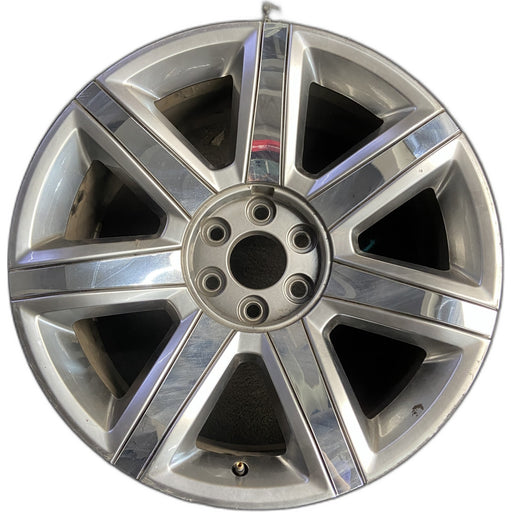 22" ESCALADE 15-20 22x9, 7 spoke, single, with inserts, opt Q7L Original OEM - Front View