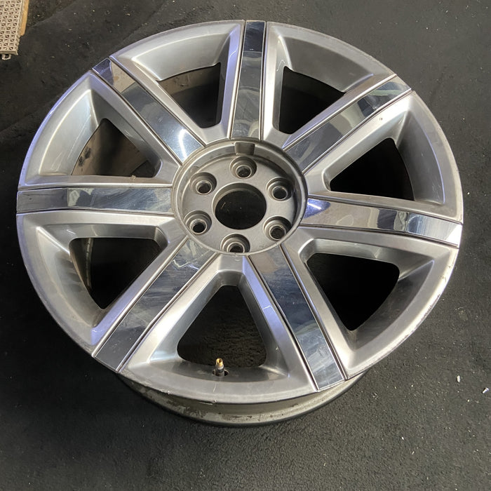 22" ESCALADE 15-20 22x9, 7 spoke, single, with inserts, opt Q7L Original OEM - View 7