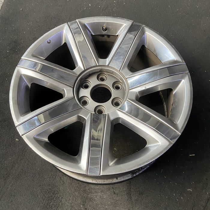 22" ESCALADE 15-20 22x9, 7 spoke, single, with inserts, opt Q7L Original OEM - View 8