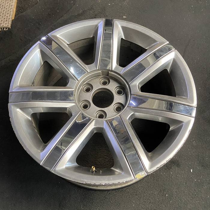 22" ESCALADE 15-20 22x9, 7 spoke, single, with inserts, opt Q7L Original OEM - View 7