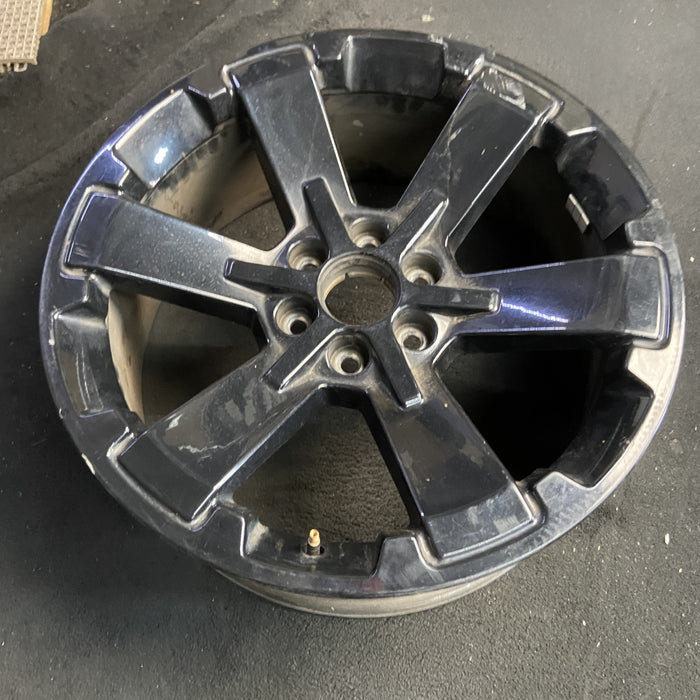 22" ESCALADE 15-20 22x9, 6 spoke, single, Original OEM Wheel Rim - BLACK - View 7
