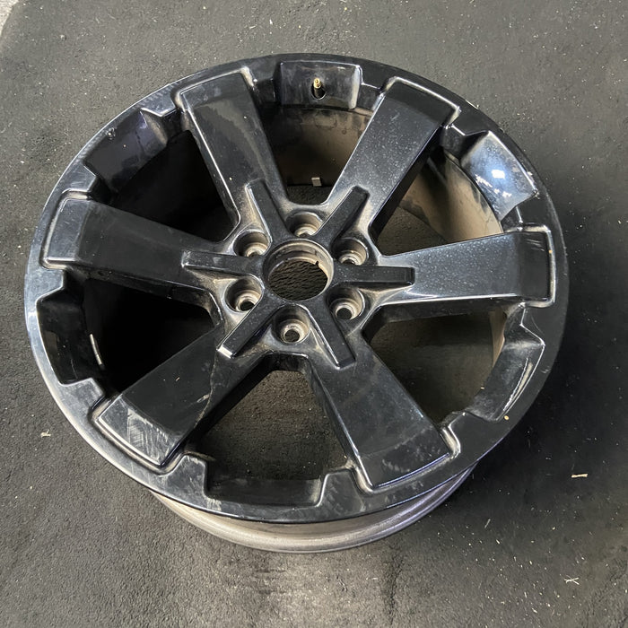 22" ESCALADE 15-20 22x9, 6 spoke, single, Original OEM Wheel Rim - BLACK - View 8