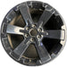 22" ESCALADE 15-20 22x9, 6 spoke, single, Original OEM Wheel Rim - BLACK - Front View