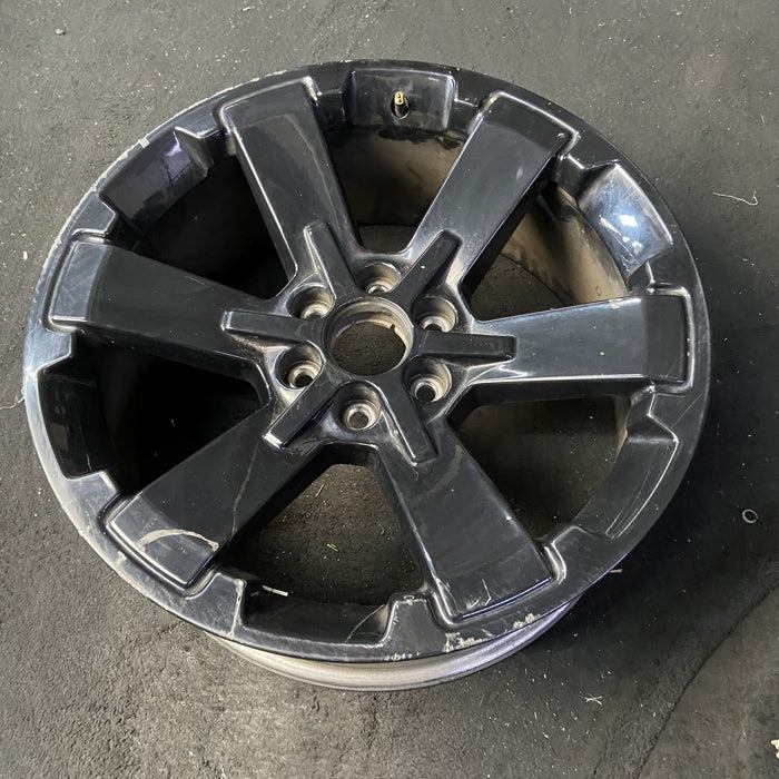 22" ESCALADE 15-20 22x9, 6 spoke, single, Original OEM Wheel Rim - BLACK - View 8