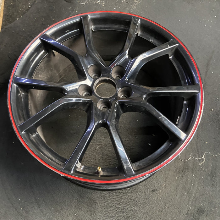 20" CIVIC 17-20 20x8.5 , Original OEM Wheel Rim - BLACK - View 7