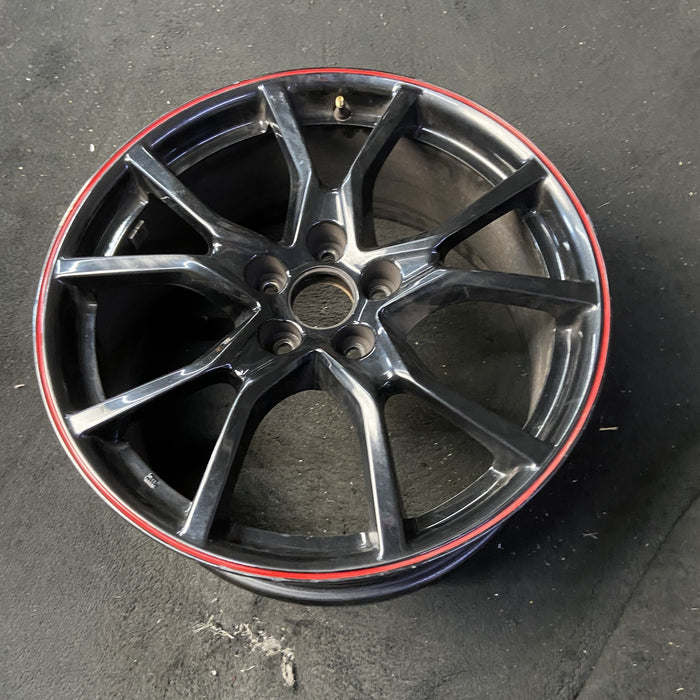 20" CIVIC 17-20 20x8.5 , Original OEM Wheel Rim - BLACK - View 8