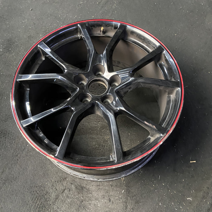 20" CIVIC 17-20 20x8.5 , Original OEM Wheel Rim - BLACK - View 8