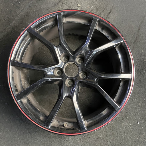 20" CIVIC 17-20 20x8.5 , Original OEM Wheel Rim - BLACK - Additional View