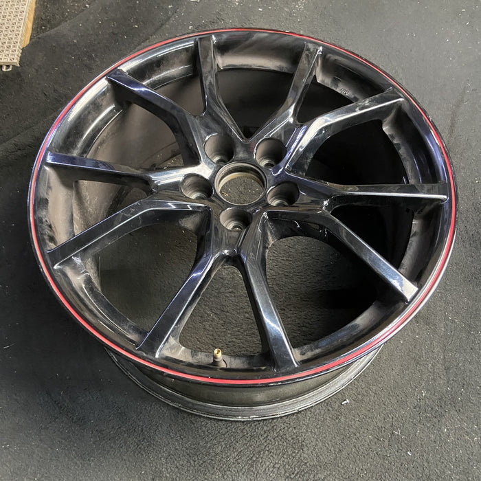 20" CIVIC 17-20 20x8.5 , Original OEM Wheel Rim - BLACK - View 7