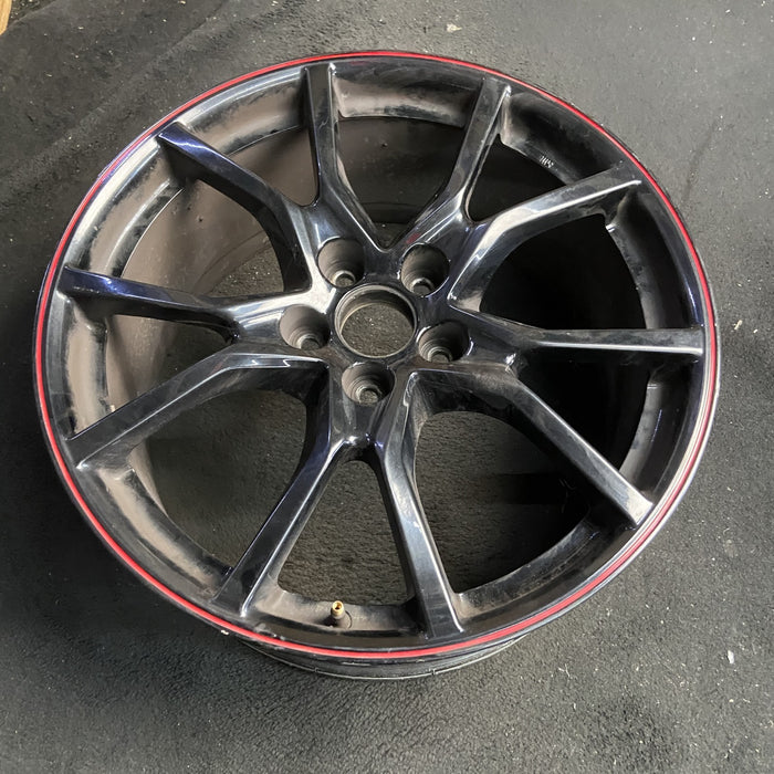 20" CIVIC 17-20 20x8.5 , Original OEM Wheel Rim - BLACK - View 7