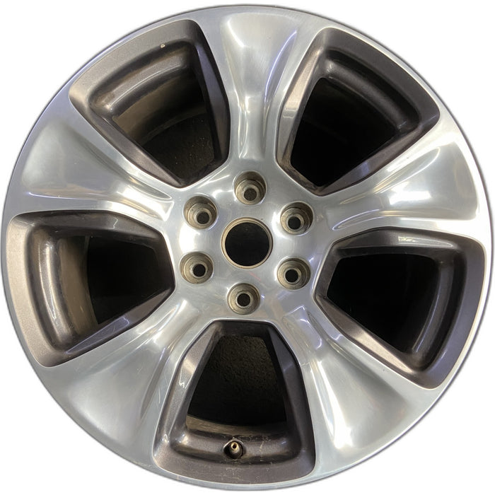 20" DODGE 1500 PICKUP 19-21 , 20x9, , 5 spoke, opt WRB Original OEM Wheel Rim - - Front View
