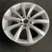 18" 640i GT 18-19 18x8, 5 spoke, Original OEM Wheel Rim - SILVER - View 7