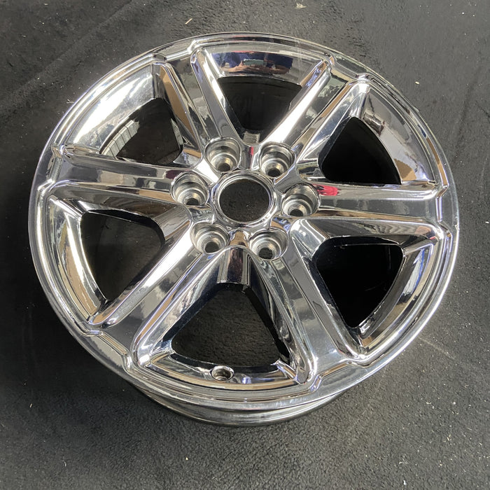 18" FORD F150 PICKUP 24-26 18x7.5, Original OEM Wheel Rim - CHROME - View 7