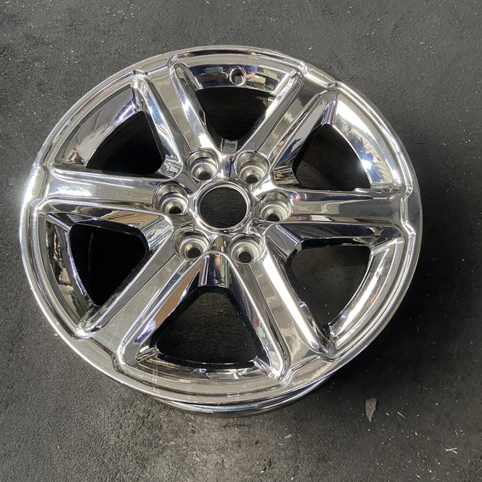 18" FORD F150 PICKUP 24-26 18x7.5, Original OEM Wheel Rim - CHROME - View 8