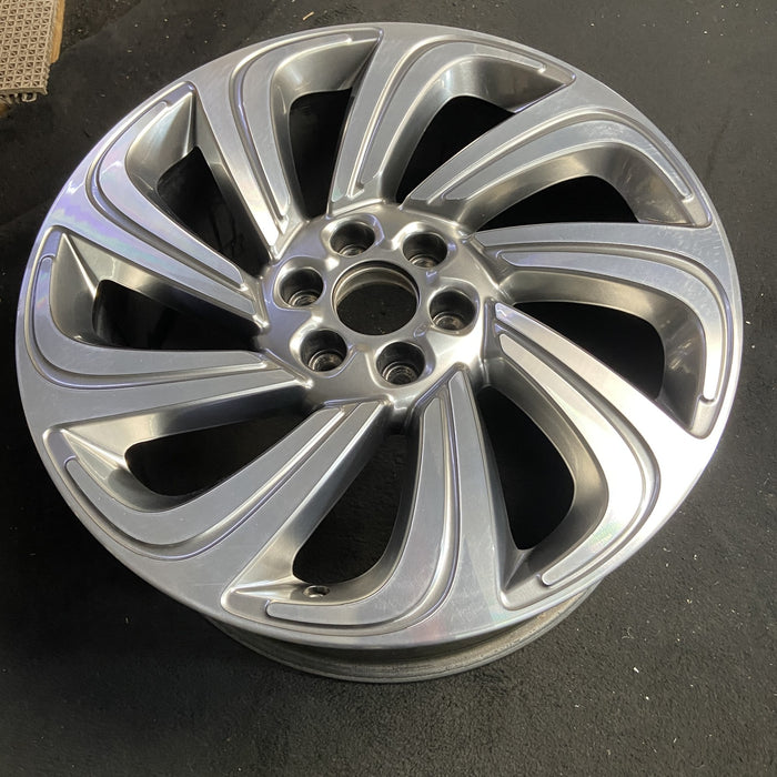 22" NAVIGATOR 23-24 22x9.5, , 9 spoke Original OEM Wheel Rim - MACHINED GREY - View 7