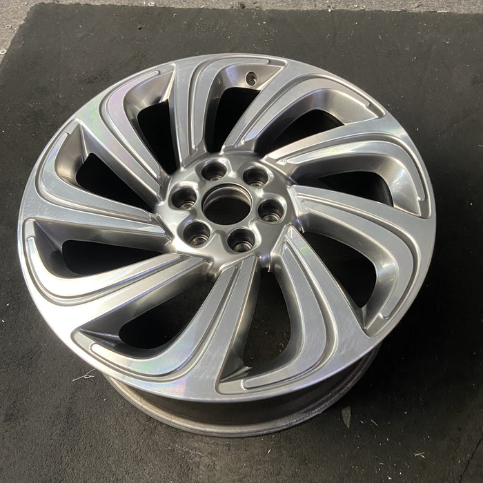 22" NAVIGATOR 23-24 22x9.5, , 9 spoke Original OEM Wheel Rim - MACHINED GREY - View 8