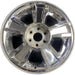 20" AVALANCHE 1500 09-10 20x8.5, 5 spoke, covered lug nuts, grooved spoke - Front View