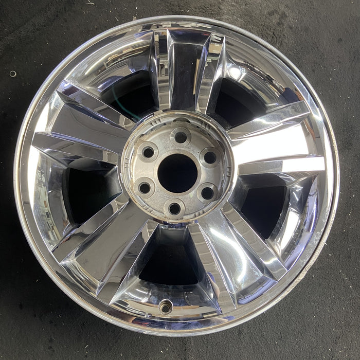 20" AVALANCHE 1500 09-10 20x8.5, 5 spoke, covered lug nuts, grooved spoke - Additional View