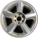 20" AVALANCHE 1500 07 20x8.5, 5 spoke, covered lug nuts, w/o groove in spoke; - Front View