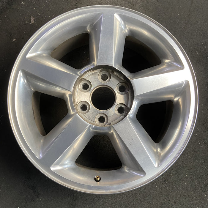 20" AVALANCHE 1500 07 20x8.5, 5 spoke, covered lug nuts, w/o groove in spoke; - Additional View