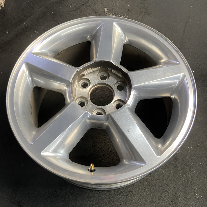 20" AVALANCHE 1500 07 20x8.5, 5 spoke, covered lug nuts, w/o groove in spoke; - View 7