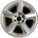 20" AVALANCHE 1500 07 20x8.5, 5 spoke, covered lug nuts, w/o groove in spoke; - Front View