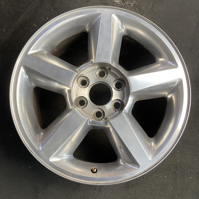 20" AVALANCHE 1500 07 20x8.5, 5 spoke, covered lug nuts, w/o groove in spoke; - Additional View