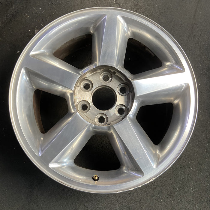 20" AVALANCHE 1500 07 20x8.5, 5 spoke, covered lug nuts, w/o groove in spoke; - Additional View