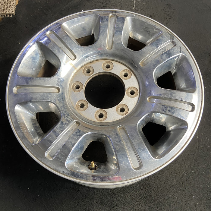 20" FORD F250SD PICKUP 12-16 20x8 , 7 spoke Original OEM Wheel Rim - CHROME - View 7