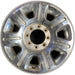 20" FORD F250SD PICKUP 12-16 20x8 , 7 spoke Original OEM Wheel Rim - CHROME - Front View