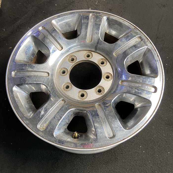 20" FORD F250SD PICKUP 12-16 20x8 , 7 spoke Original OEM Wheel Rim - CHROME - View 7