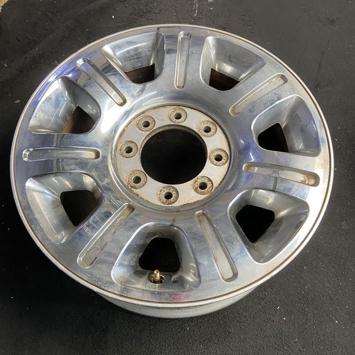 20" FORD F250SD PICKUP 12-16 20x8 , 7 spoke Original OEM Wheel Rim - CHROME - View 7
