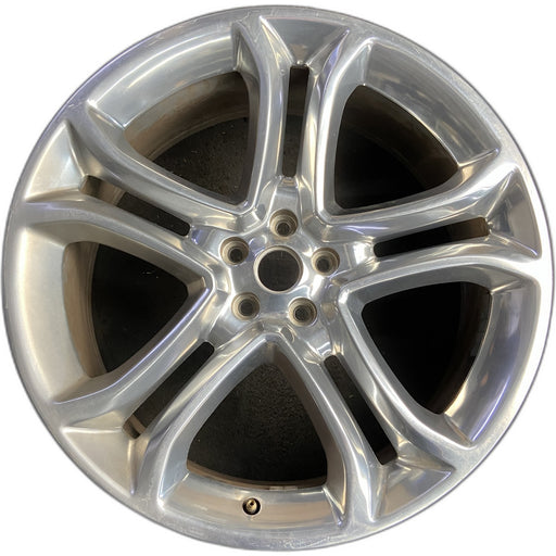 22" MKX 13-15 22x9 Original OEM Wheel Rim - POLISHED - Front View