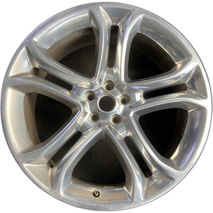 22" MKX 13-15 22x9 Original OEM Wheel Rim - POLISHED - Front View
