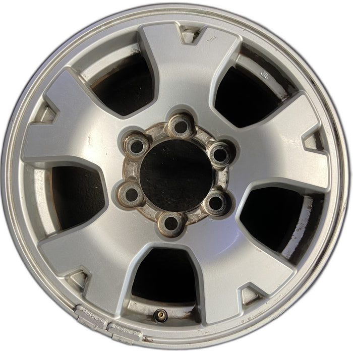 16" TACOMA 05-11 16x7, alloy, 5 spoke Original OEM Wheel Rim - Front View