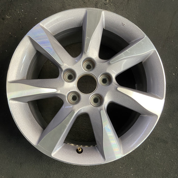 17" TL 12-14 17x8 Original OEM Wheel Rim - MACHINED SILVER - Additional View