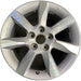 17" TL 12-14 17x8 Original OEM Wheel Rim - MACHINED SILVER - Front View