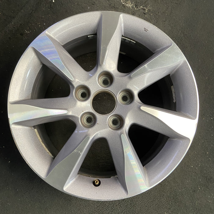 17" TL 12-14 17x8 Original OEM Wheel Rim - MACHINED SILVER - Additional View