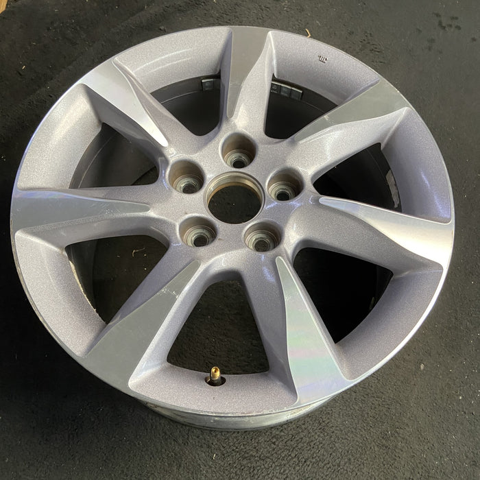 17" TL 12-14 17x8 Original OEM Wheel Rim - MACHINED SILVER - View 7
