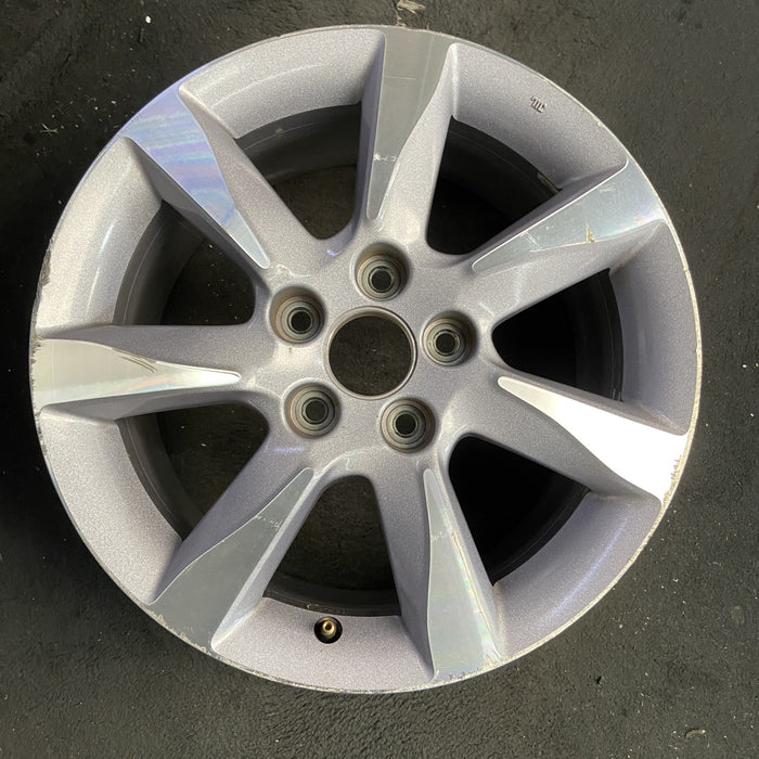 17" TL 12-14 17x8 Original OEM Wheel Rim - MACHINED SILVER - Additional View