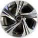 17" XV CROSSTREK 24-26 17x7 , , angled spoke, face with pockets Original OEM - Front View