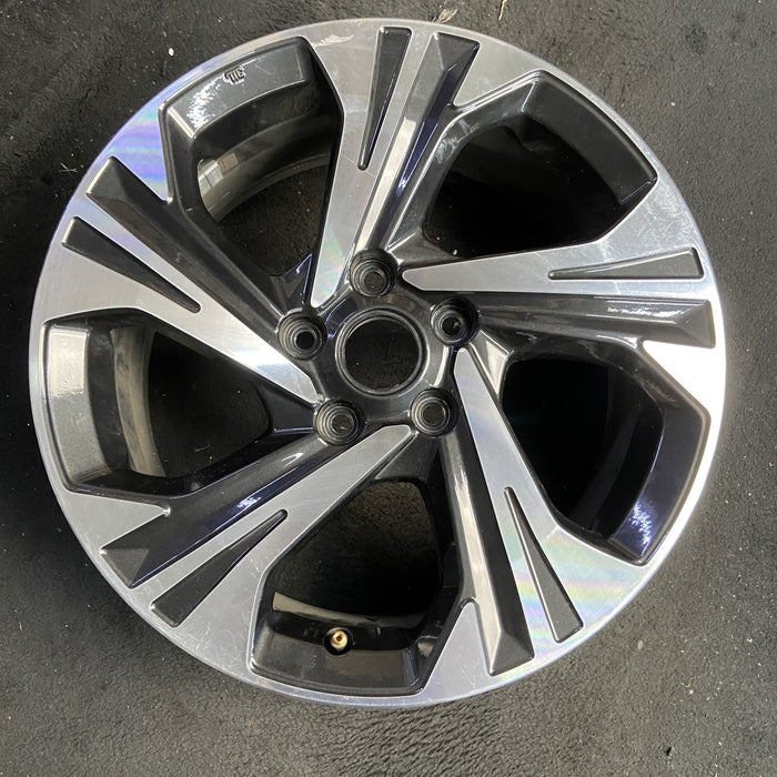 17" XV CROSSTREK 24-26 17x7 , , angled spoke, face with pockets Original OEM - Additional View