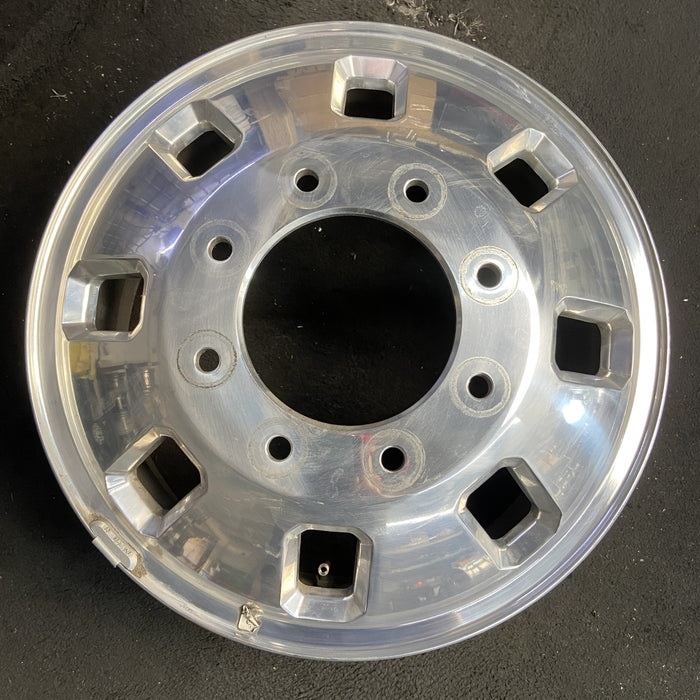 18" SIERRA 3500 PICKUP 24 DRW, 18x6.5, front Original OEM Wheel Rim - POLISHED - Additional View