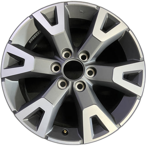 20" 4 RUNNER 25-26 20x8, 6 Y spoke Original OEM Wheel Rim - MACHINED CHARCOAL - Front View